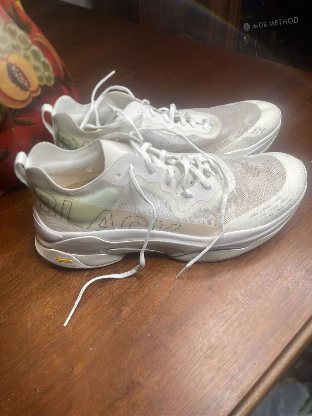 BRANDBLACK LA OG White Mens 11.5 Vibram White Running Shoes Excellent